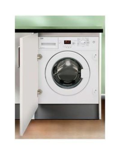 Beko Wmi81341 Built-In 8Kg Load, 1300 Spin Washing Machine - Washing Machine With Connection